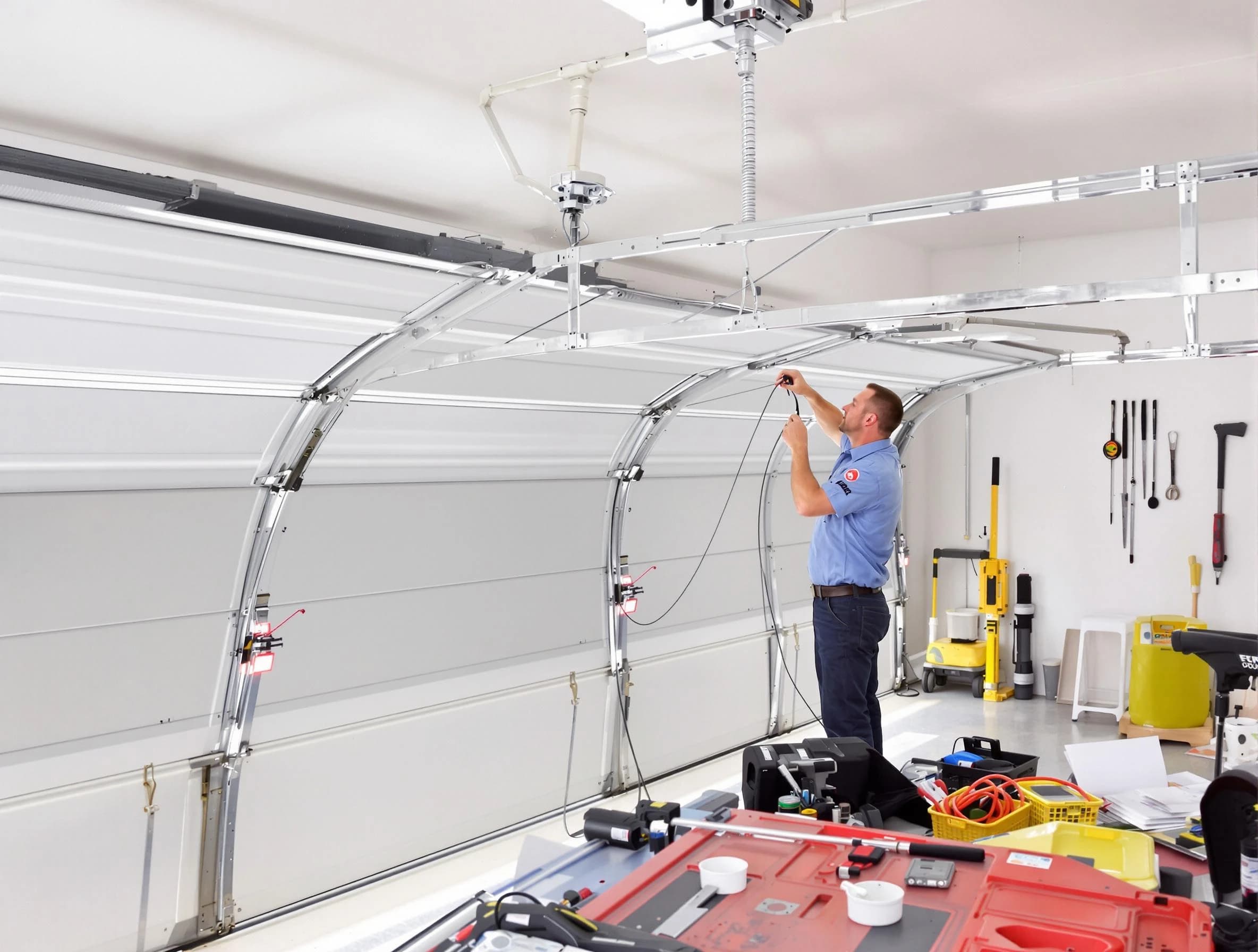 Garage door cable repair service by Sandy Garage Door Repair in Sandy