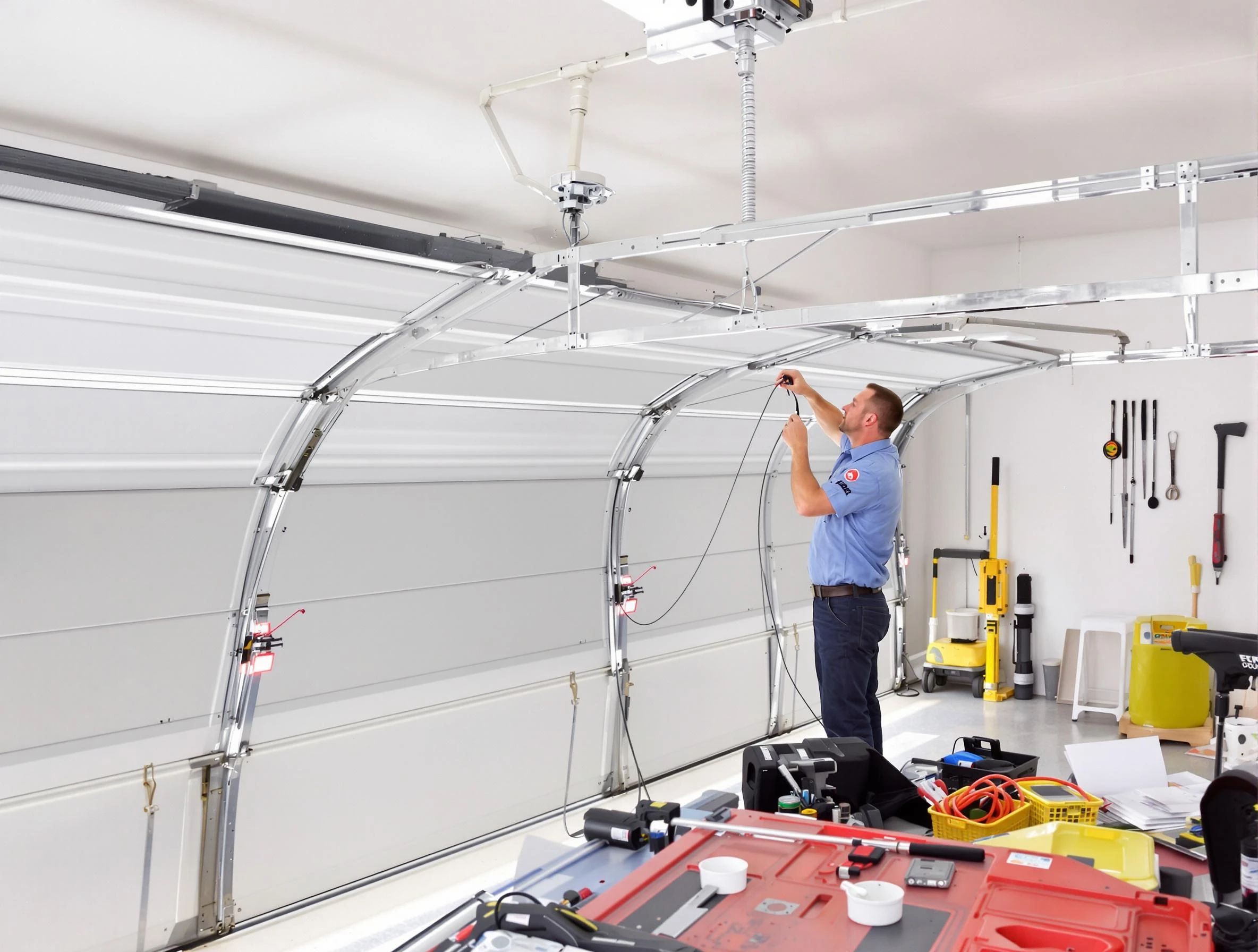 Garage door cable repair service by Sandy Garage Door Repair in Sandy