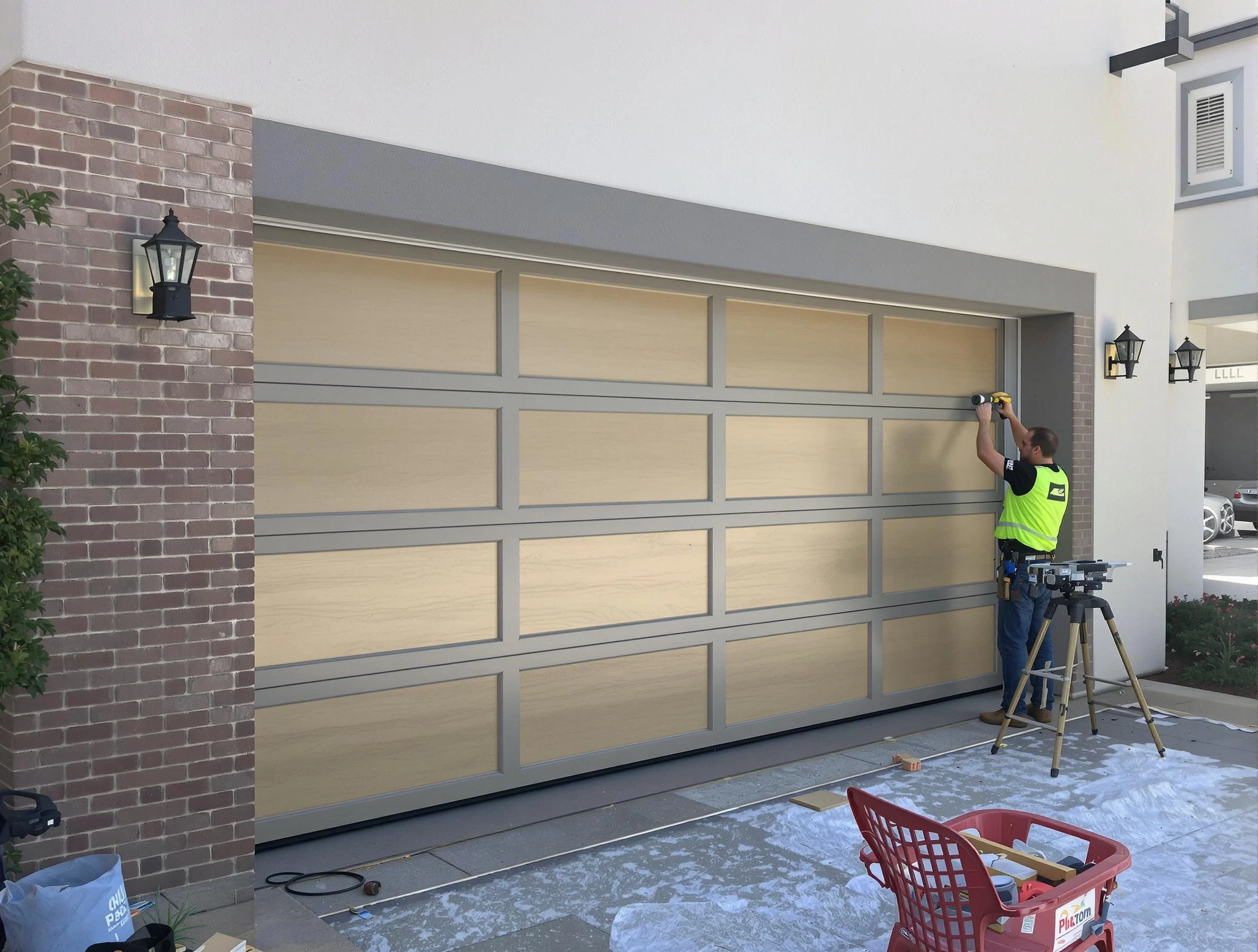 Garage door replacement service by Sandy Garage Door Repair in Sandy