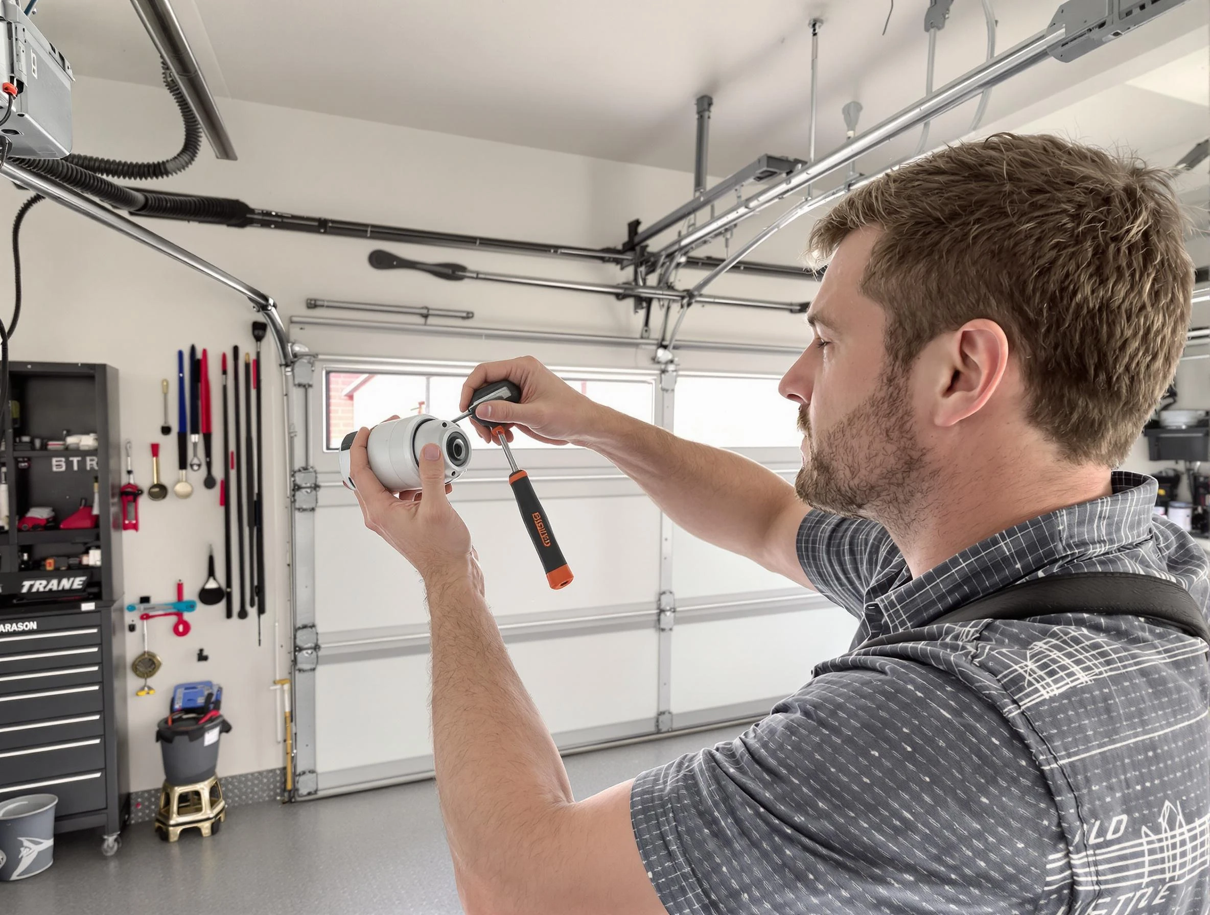 Garage door opener repair service by Sandy Garage Door Repair in Sandy